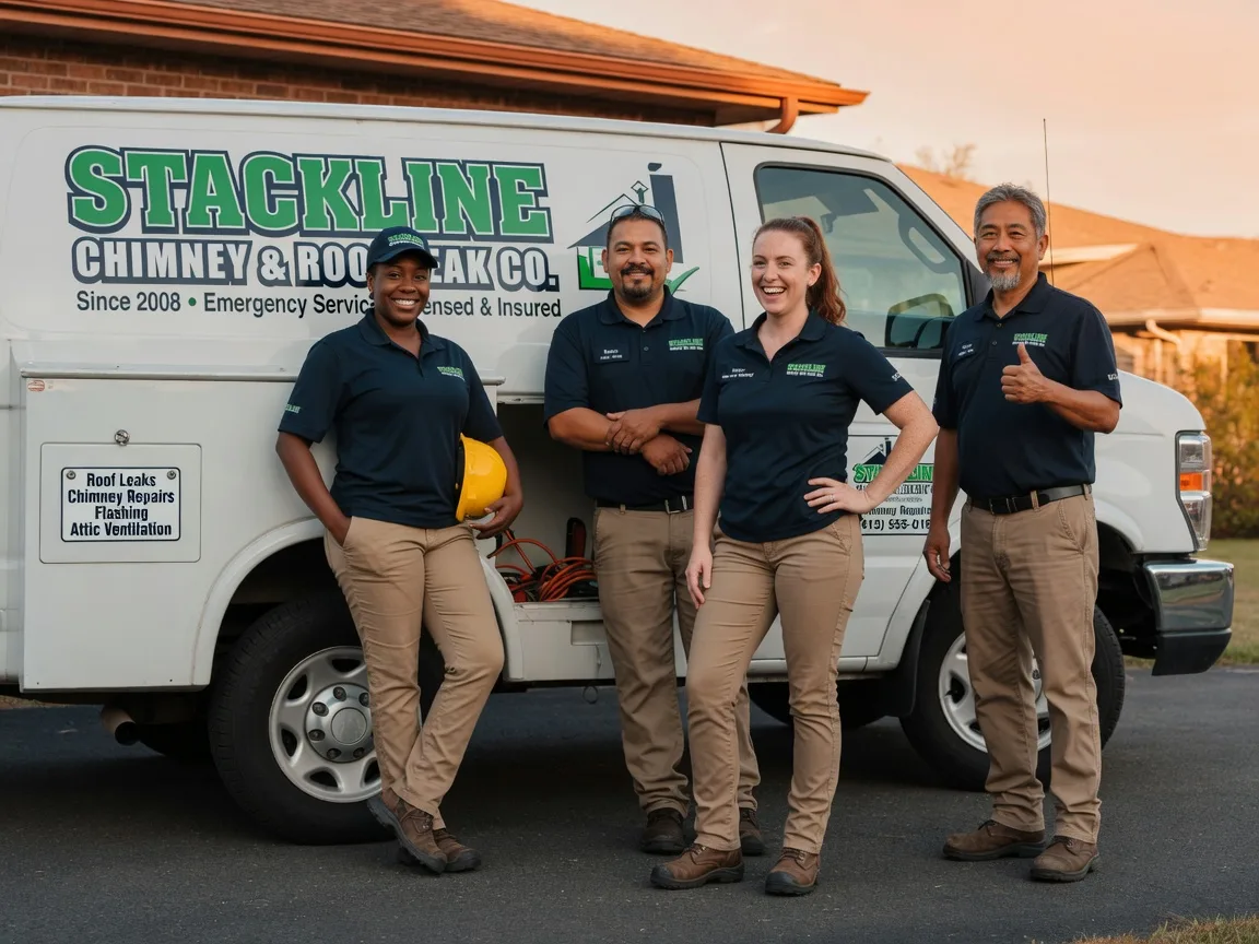 Chimney flashing repair company in Cisco, GA